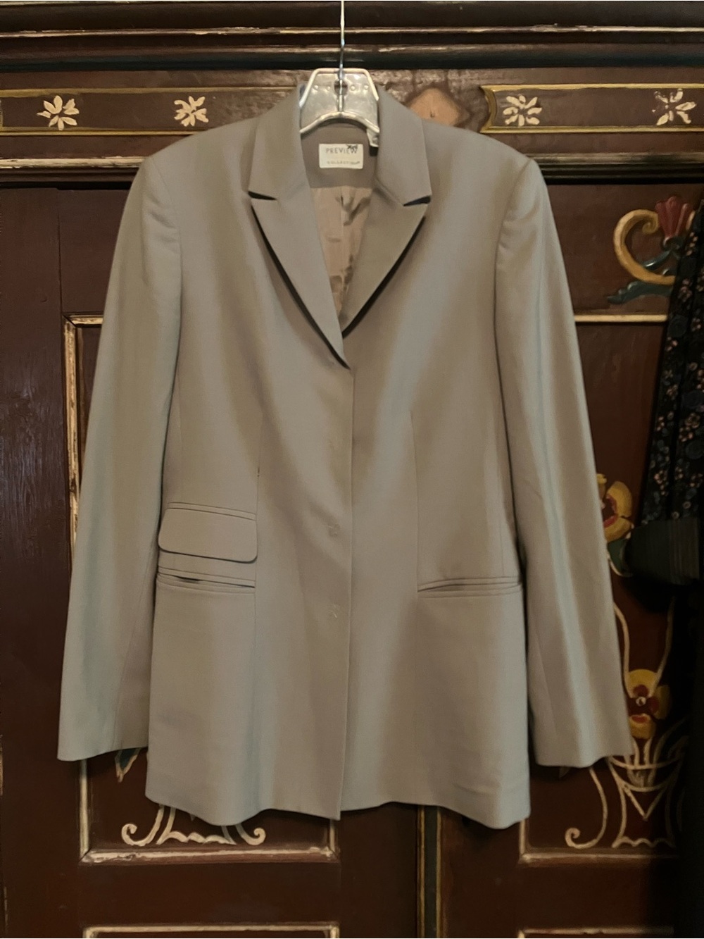 Preview Collection Taupe Tailored Blazer